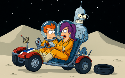 Футурама, 1 сезон 2 серия